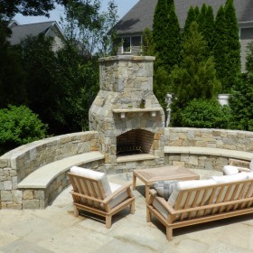 Light Up The Night: Backyard Fire Pits and Outdoor Fireplaces